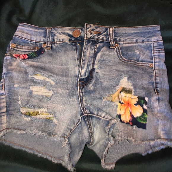 Jeans Shorts Girls - Picture 1 of 2